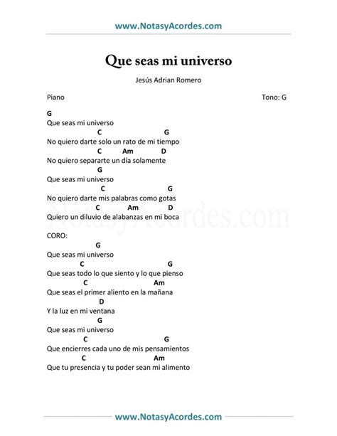 Que Seas Mi Universo Acordes: 5 Easy Guitar Chords