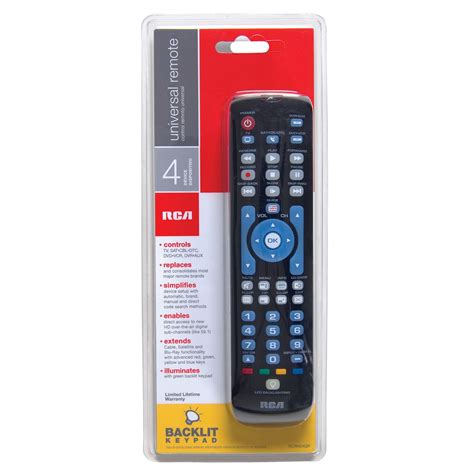 Rca 4 Device Universal Remote Control Review