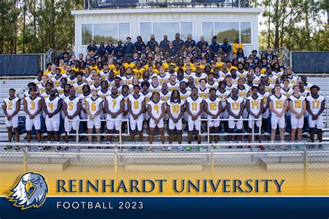 Reinhardt University Eagles Football Roster 2023