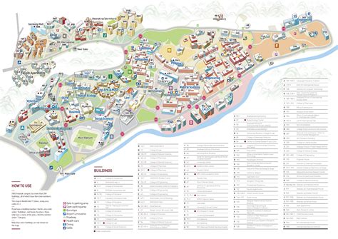 Seoul National University Campus Map Guide