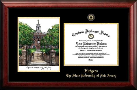 Showcase Your Pride With Rutgers University Diploma Frames