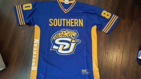 Southern University Jaguars Authentic Jersey Collection