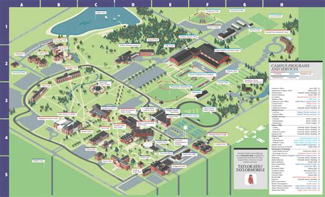 Taylor University Location Map Guide