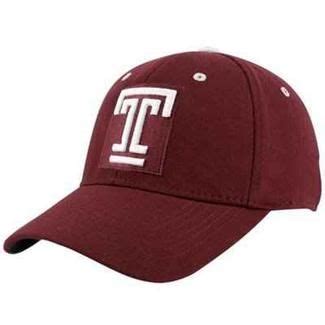 Temple University Baseball Cap: Owls Team Spirit Wear