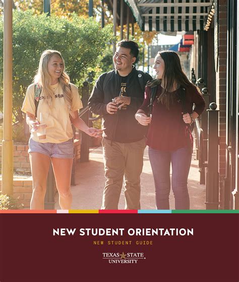 Texas State University New Student Orientation Guide