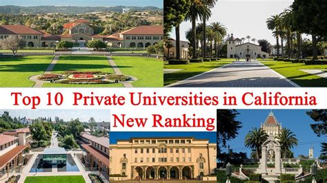 Top Private Universities In California