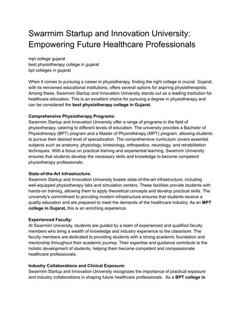 Ucmh University: Empowering Future Healthcare Professionals