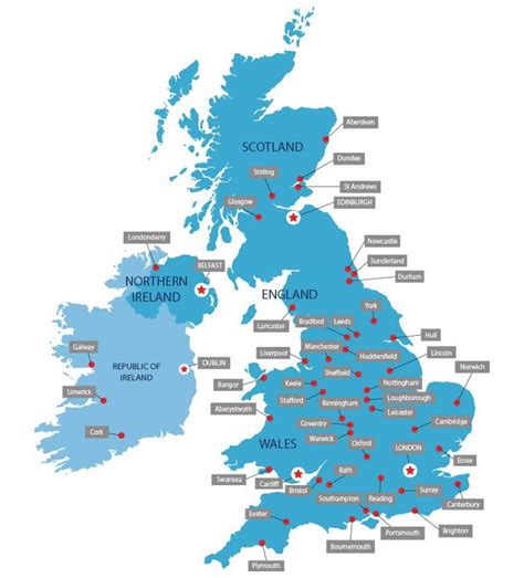 Uk Universities Map: A Guide To Campus Locations