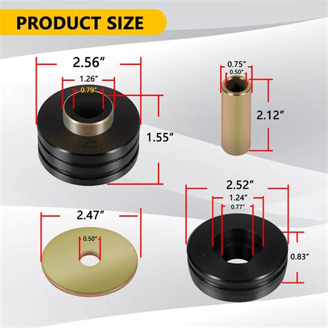 Universal Body Mounts For Smoother Rides