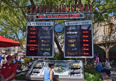 Universal Florida Ride Wait Times Guide