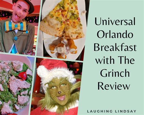 Universal Grinch Breakfast Ideas For A Green Christmas Morning