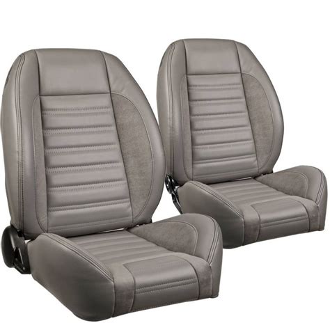 Universal Low Back Bucket Seats For Ultimate Comfort