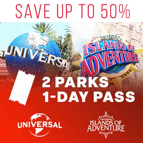 Universal Studios 2 Park 1 Day Ticket Explained