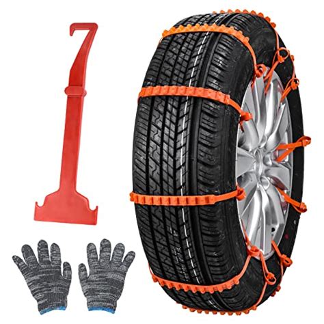 Universal Tire Chains For Safe Winter Driving