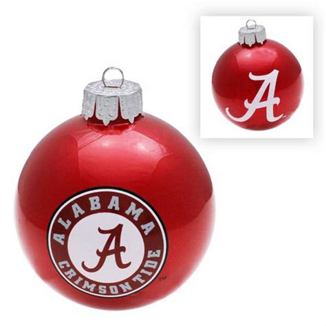 University Of Alabama Christmas Ornaments For Tide Fans