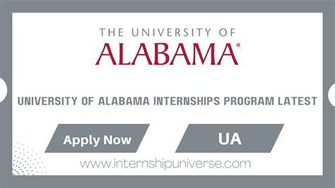 University Of Alabama Internships For Students And Graduates