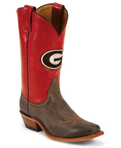 University Of Georgia Inspired Cowboy Boots Collection