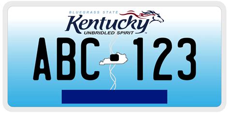 University Of Kentucky License Plate Options And Requirements