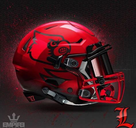 University Of Louisville Football Helmet History And Design