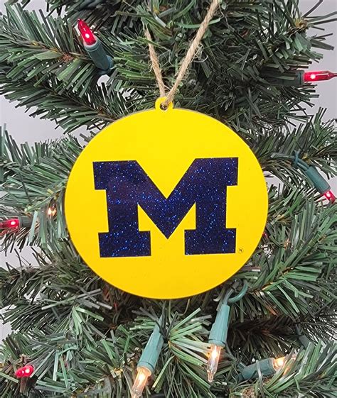 University Of Michigan Ornaments: Show Off Your Maize Pride