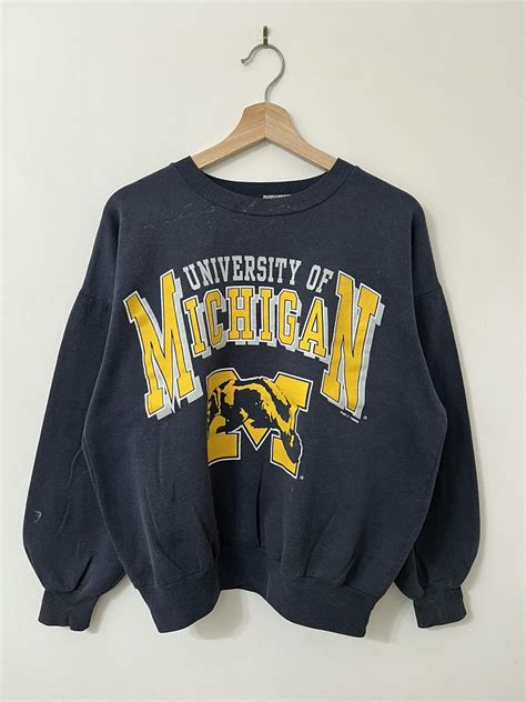 University Of Michigan Sweater: A Maize And Blue Icon