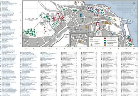 University Of St Andrews Campus Map Guide