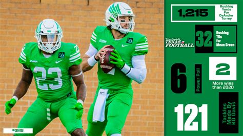 Unt Football Uniforms: Mean Green Pride On Display