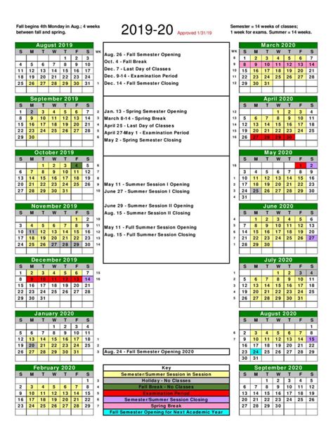 Utica University Academic Calendar Guide