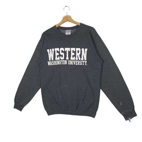 Western Washington University Sweatshirt Options For Students